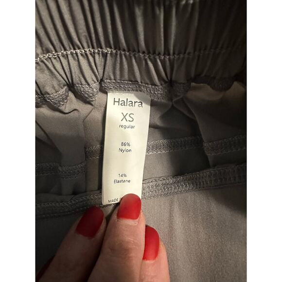 Halara Nylon Joggers Women's Size XS Gray Athleisure Active  Activewear Workout - Picture 3 of 7